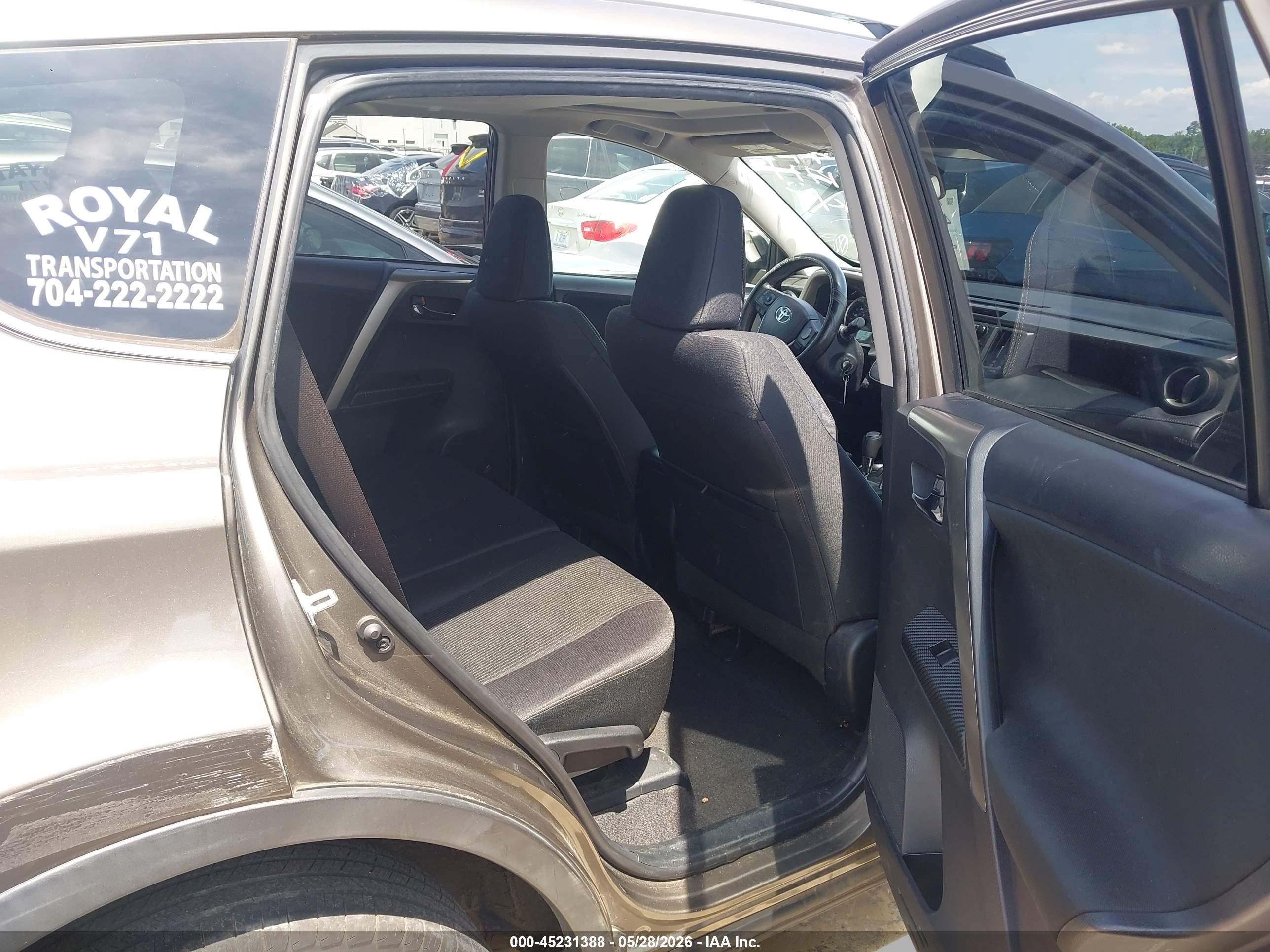 2014 Toyota Rav4 Xle Gray vin: JTMWFREV3ED041711