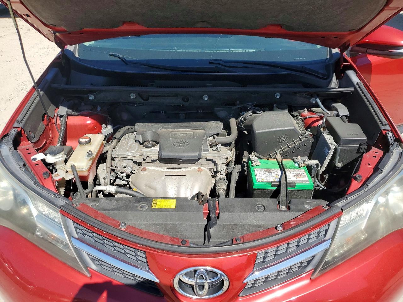 2014 Toyota Rav4 Xle Red vin: JTMWFREV3EJ007141