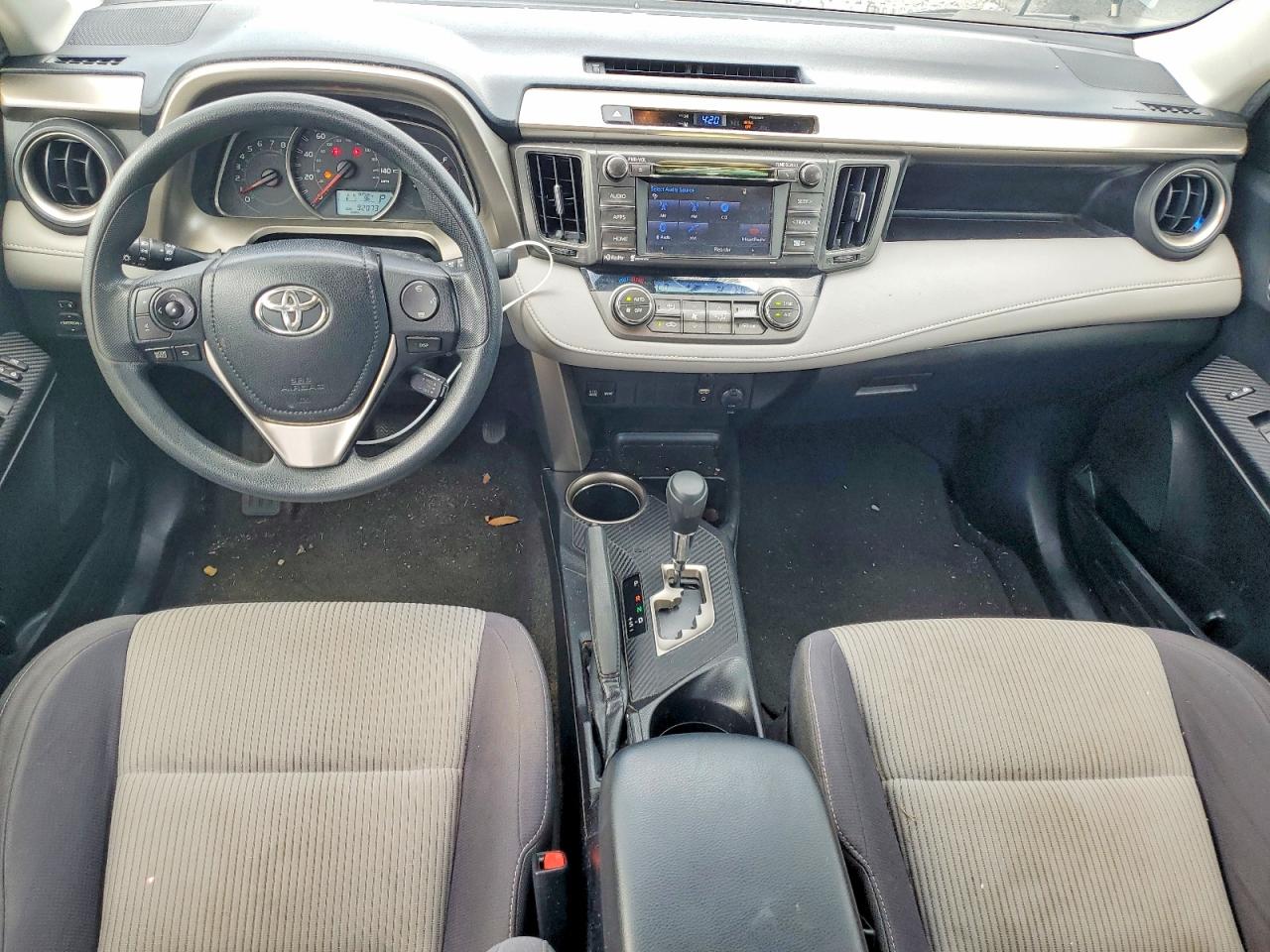 2015 Toyota Rav4 Xle Gray vin: JTMWFREV3FD070420