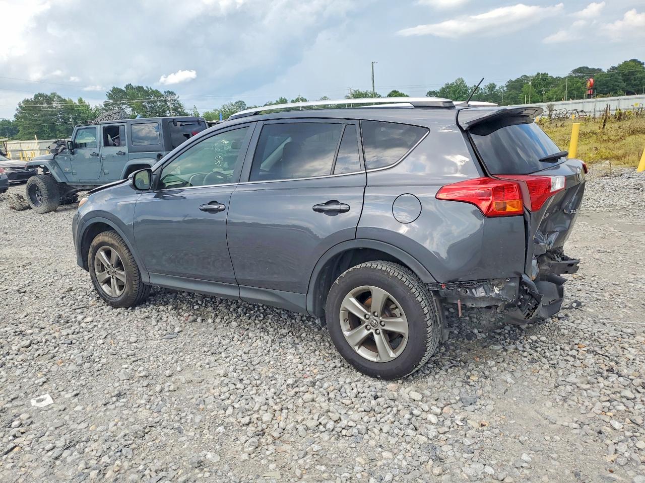 2015 Toyota Rav4 Xle Gray vin: JTMWFREV3FD070420