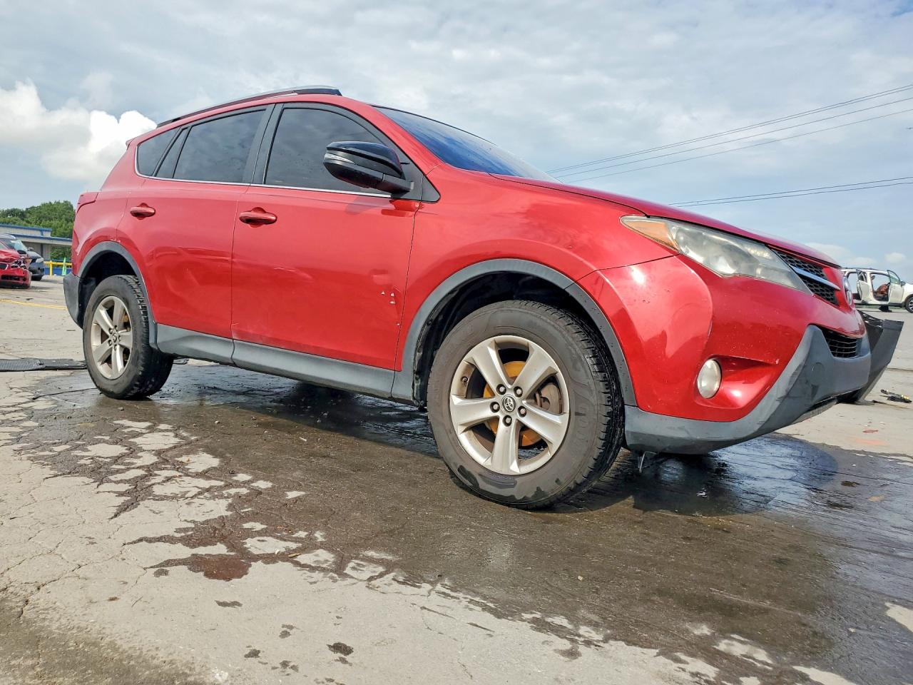 2015 Toyota Rav4 Xle Red vin: JTMWFREV3FJ053943