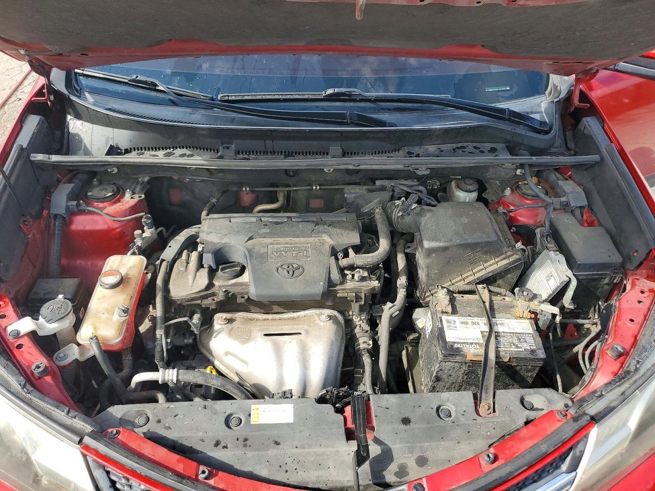 2015 Toyota Rav4 Xle Red vin: JTMWFREV3FJ053943
