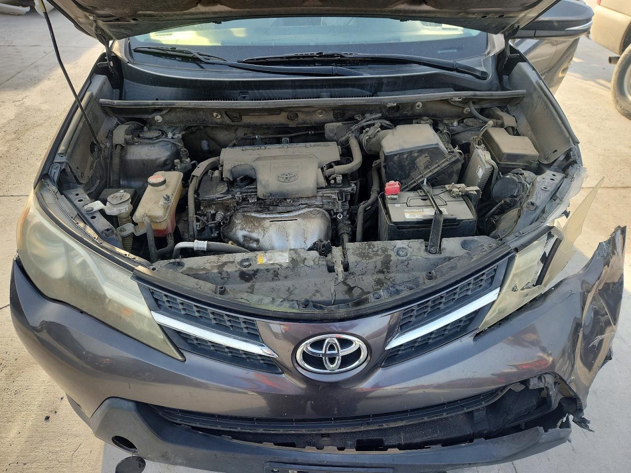 2015 Toyota Rav4 Xle Gray vin: JTMWFREV3FJ059922
