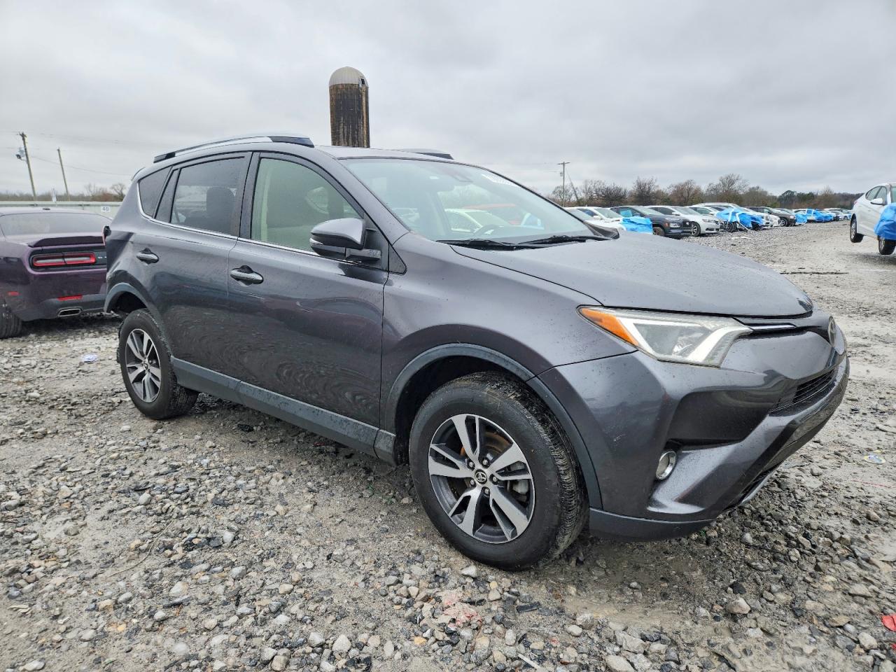 2017 Toyota Rav4 Gray vin: JTMWFREV3HJ139773