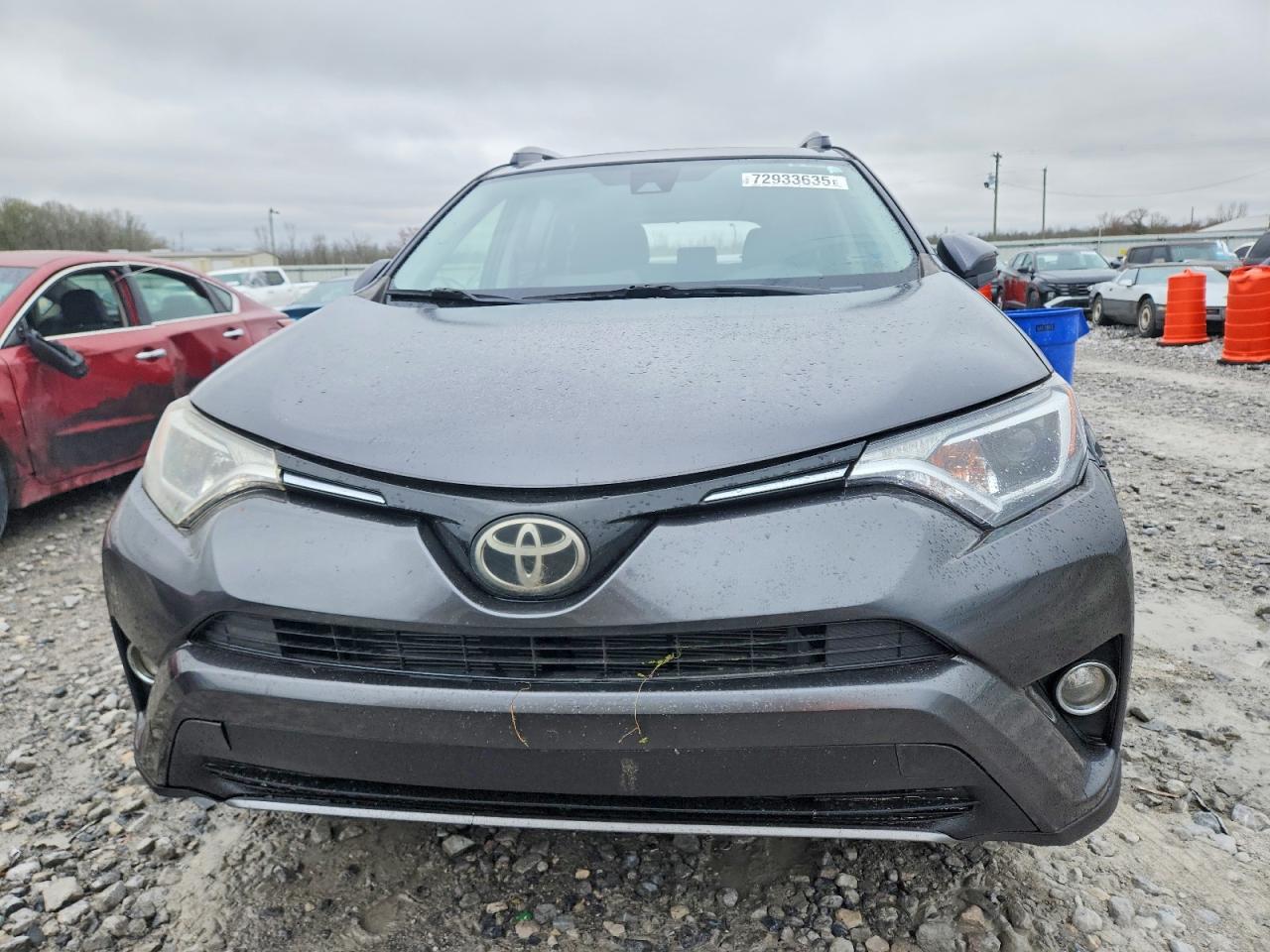2017 Toyota Rav4 Gray vin: JTMWFREV3HJ139773