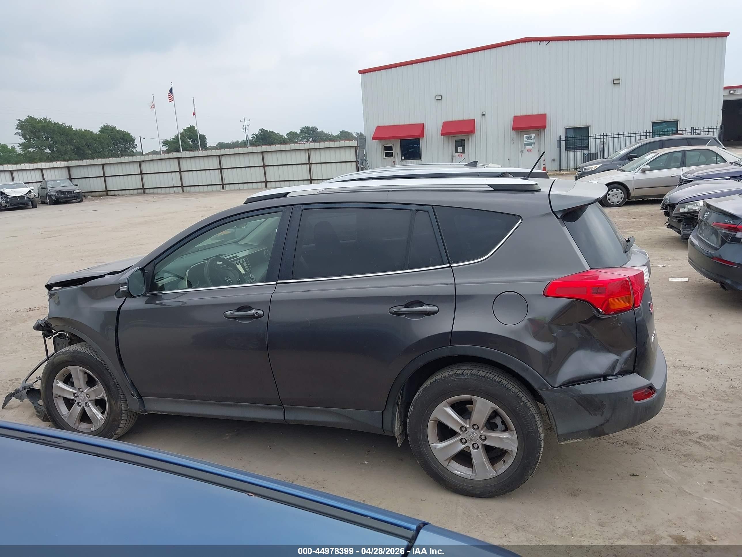 2013 Toyota Rav4 Xle Gray vin: JTMWFREV4D5002599
