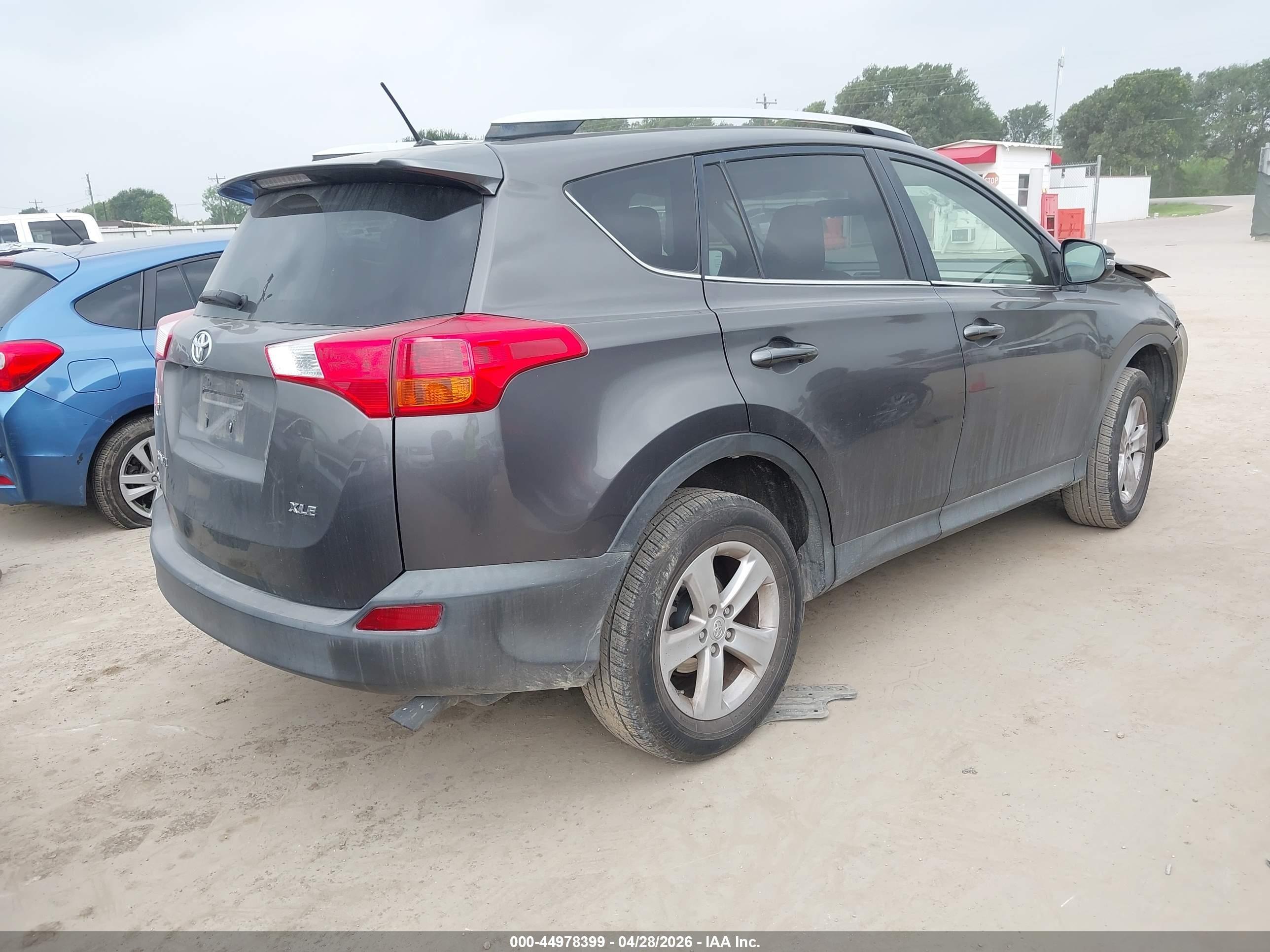 2013 Toyota Rav4 Xle Gray vin: JTMWFREV4D5002599