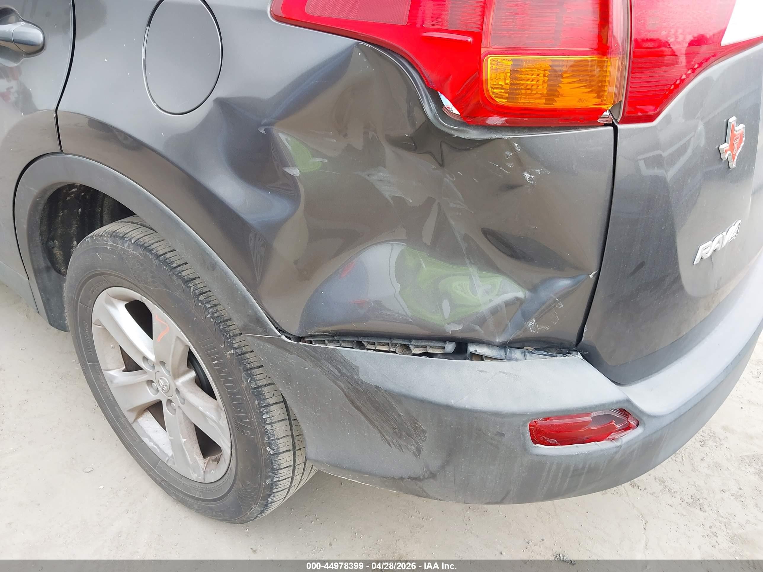 2013 Toyota Rav4 Xle Gray vin: JTMWFREV4D5002599