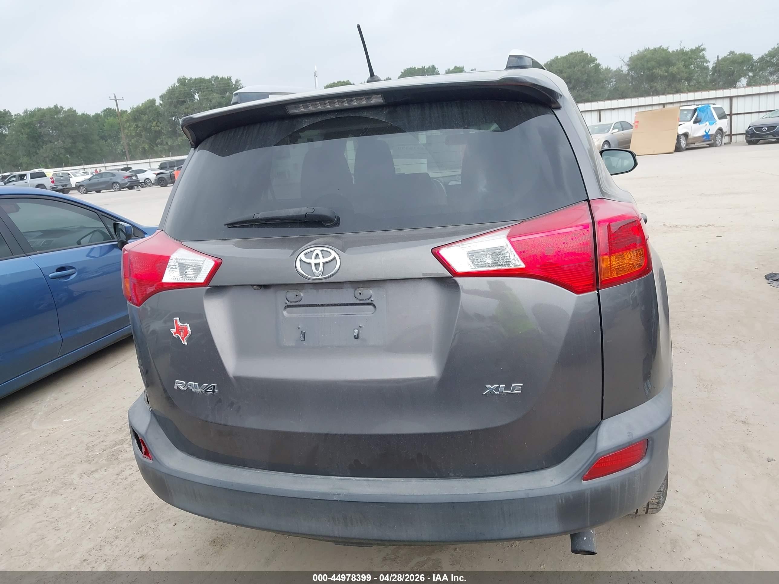 2013 Toyota Rav4 Xle Gray vin: JTMWFREV4D5002599