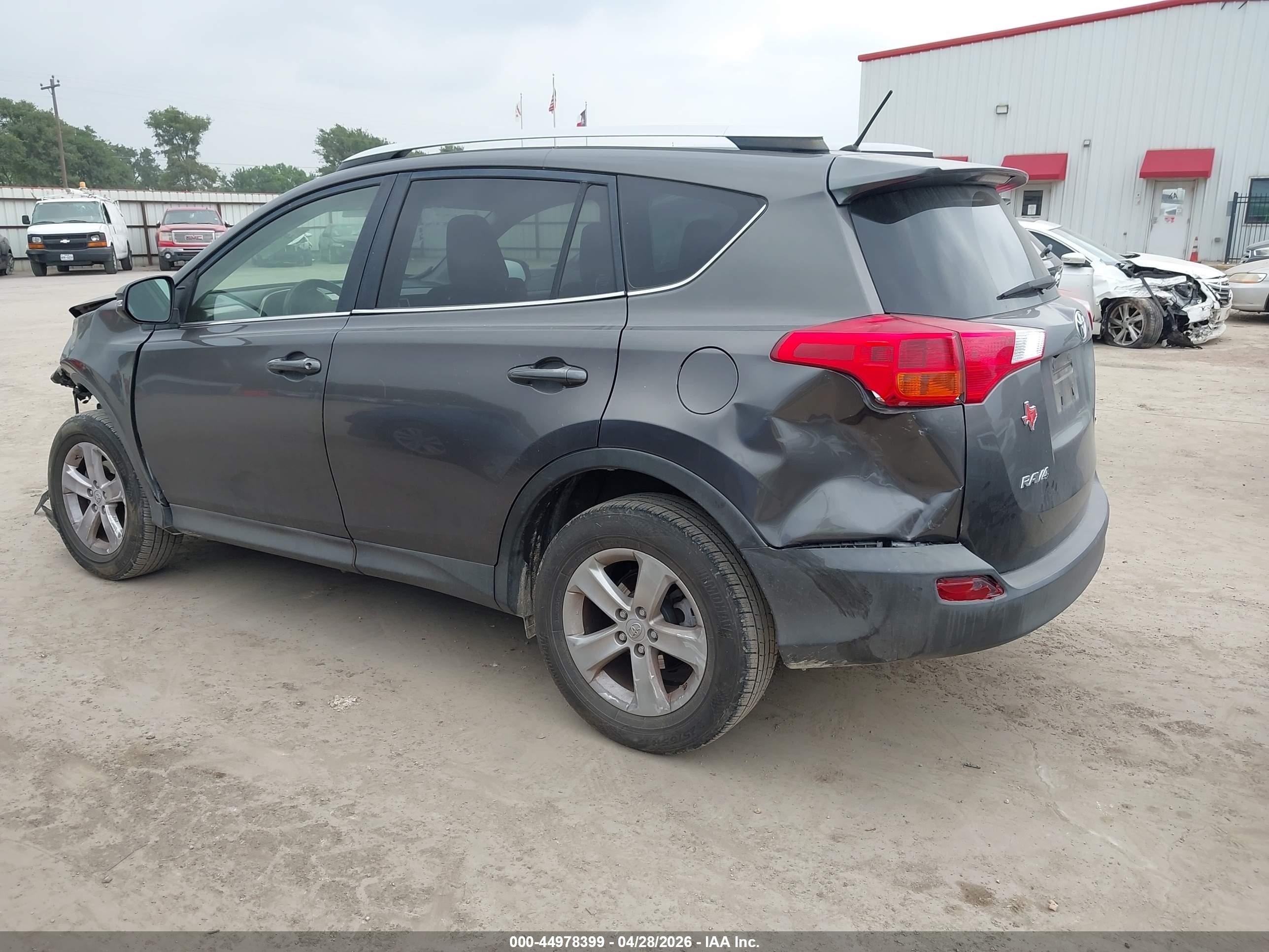 2013 Toyota Rav4 Xle Gray vin: JTMWFREV4D5002599