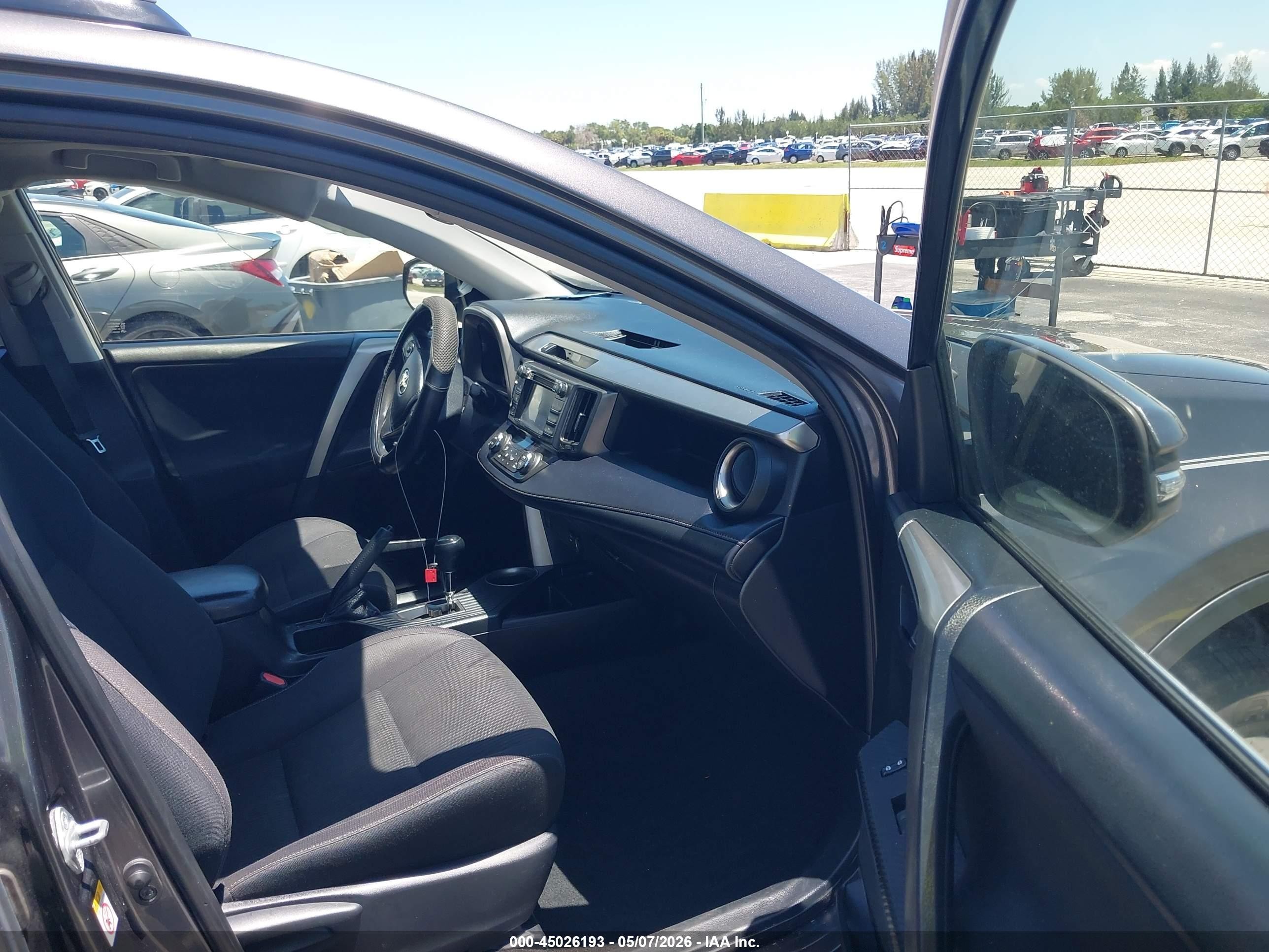 2013 Toyota Rav4 Xle Gray vin: JTMWFREV4D5010993