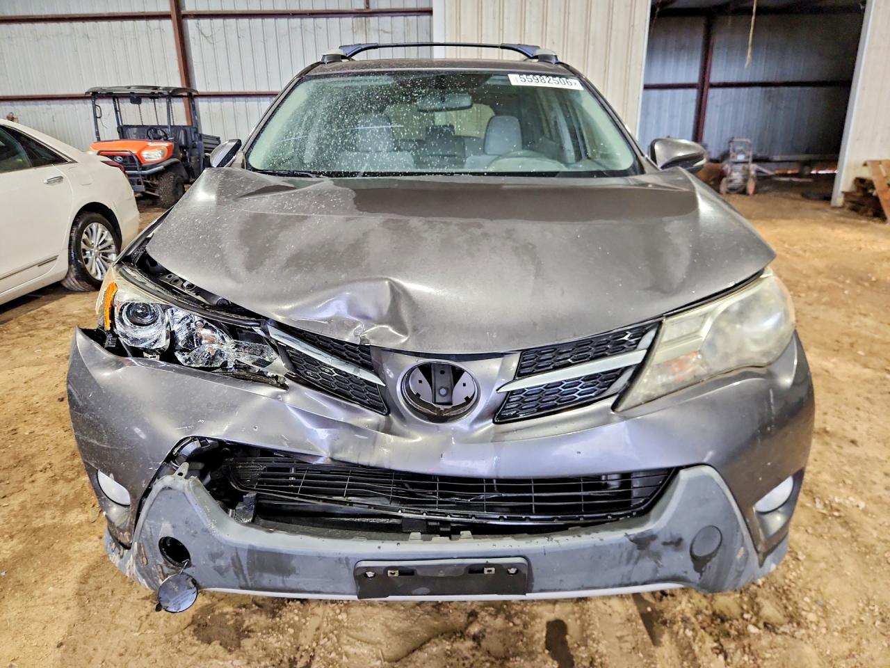 2013 Toyota Rav4 Xle Серый vin: JTMWFREV4D5016499