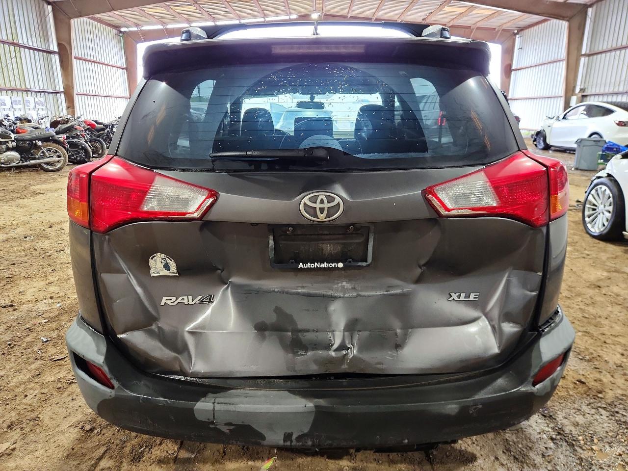 2013 Toyota Rav4 Xle Серый vin: JTMWFREV4D5016499