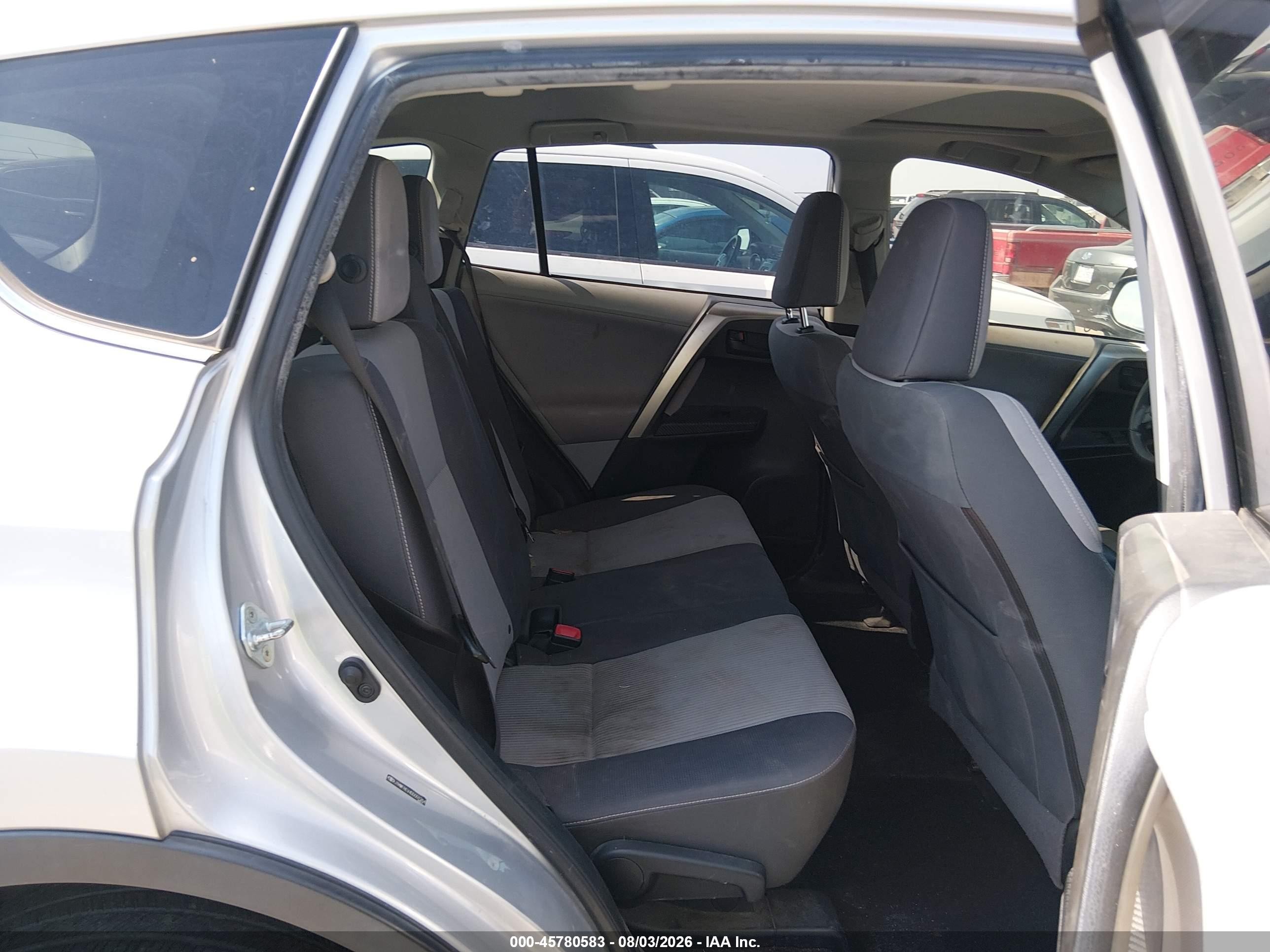 2013 Toyota Rav4 Xle Silver vin: JTMWFREV4DD001264