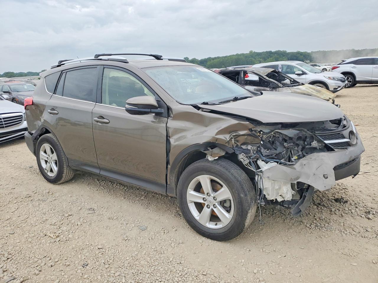 2013 Toyota Rav4 Xle Brown vin: JTMWFREV4DD006481
