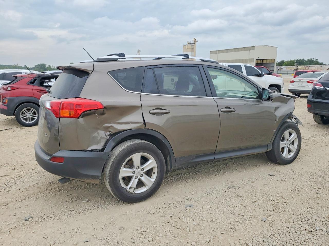 2013 Toyota Rav4 Xle Brown vin: JTMWFREV4DD006481