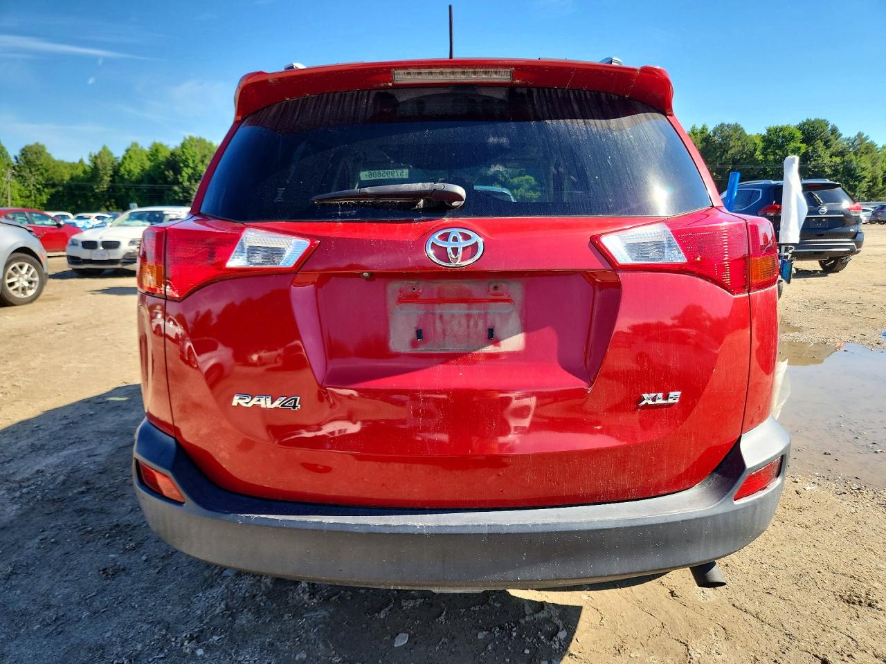2013 Toyota Rav4 Xle Black vin: JTMWFREV4DD006884