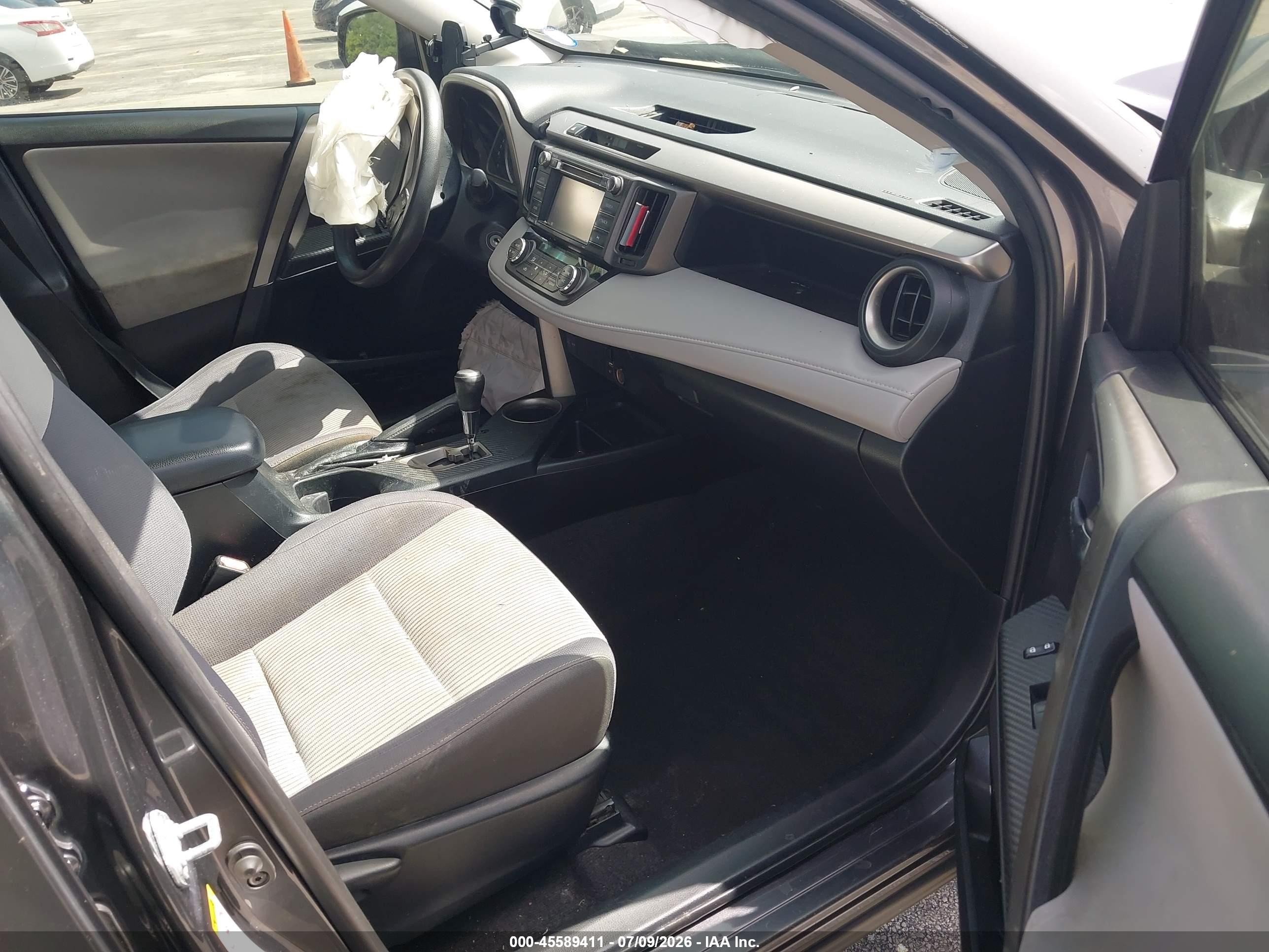 2014 Toyota Rav4 Xle Gray vin: JTMWFREV4EJ010324
