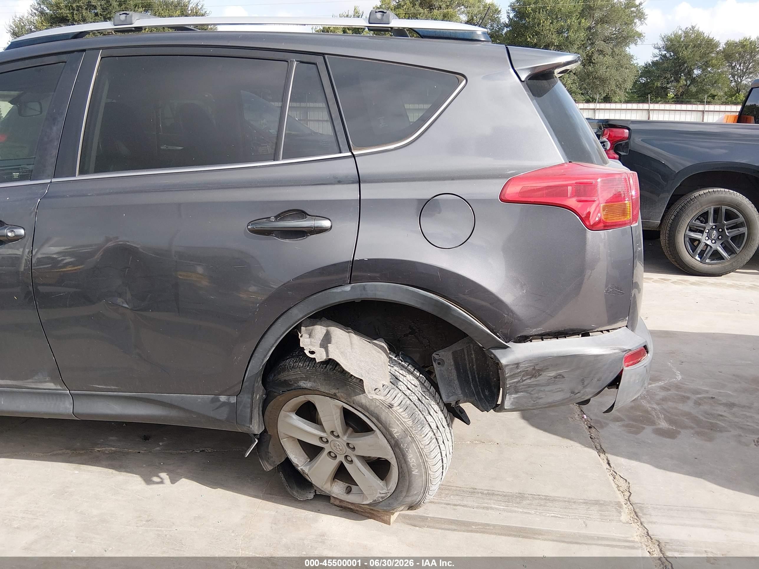 2014 Toyota Rav4 Xle Серый vin: JTMWFREV4EJ011991