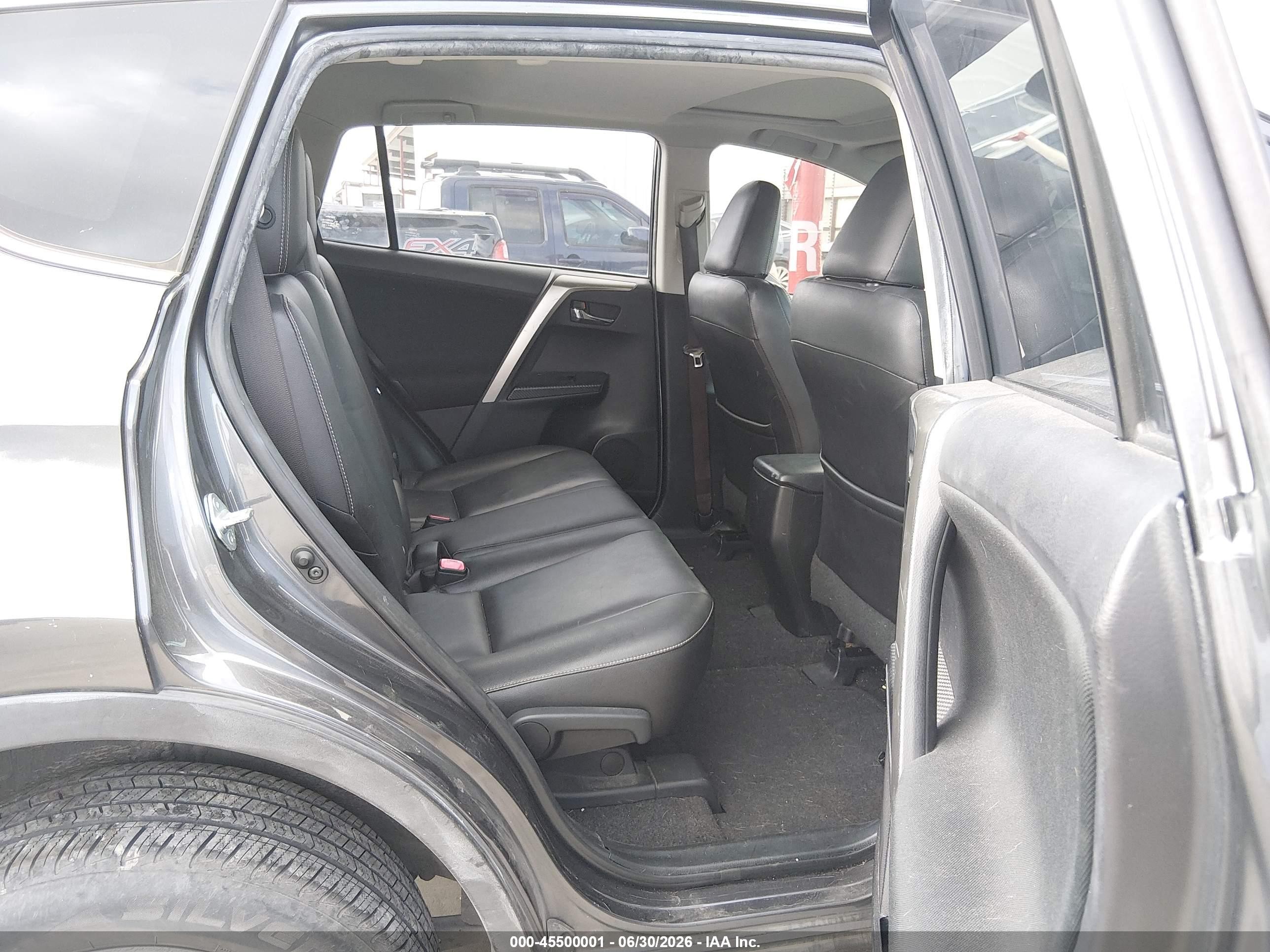 2014 Toyota Rav4 Xle Серый vin: JTMWFREV4EJ011991