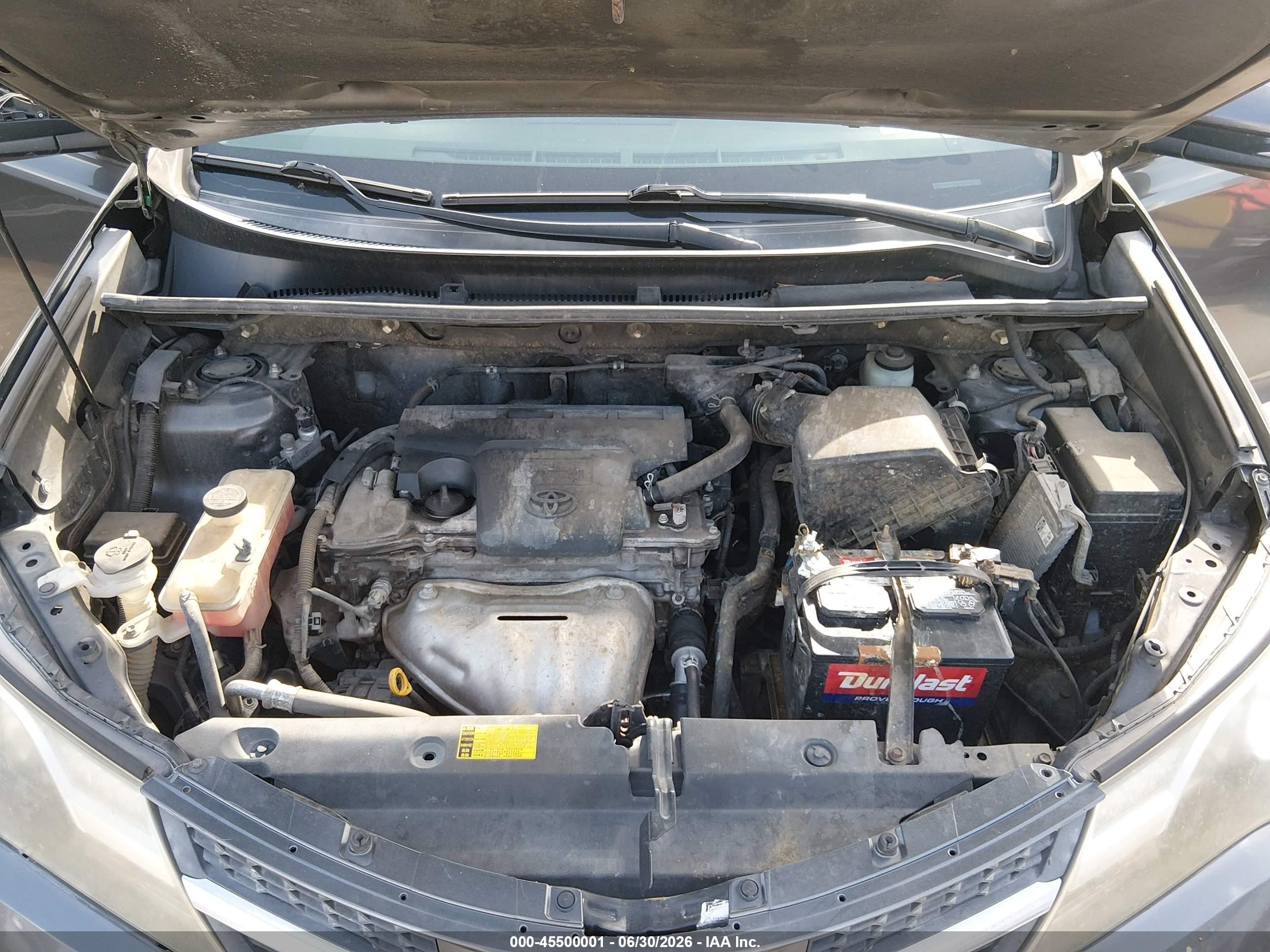 2014 Toyota Rav4 Xle Серый vin: JTMWFREV4EJ011991