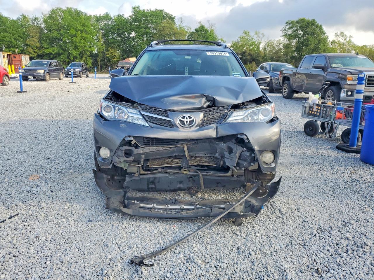 2015 Toyota Rav4 Xle Угольный vin: JTMWFREV4FD062598