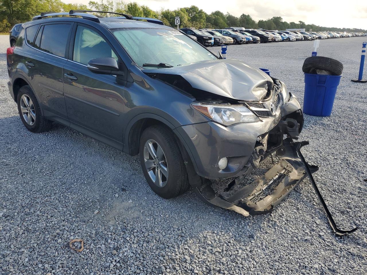 2015 Toyota Rav4 Xle Угольный vin: JTMWFREV4FD062598