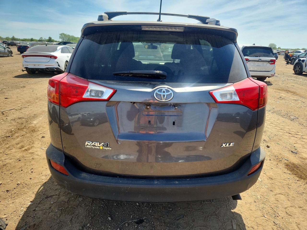 2013 Toyota Rav4 Xle Gray vin: JTMWFREV5D5003695