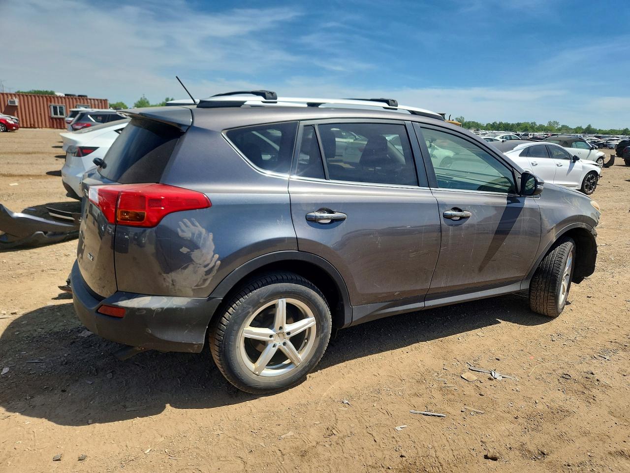 2013 Toyota Rav4 Xle Gray vin: JTMWFREV5D5003695