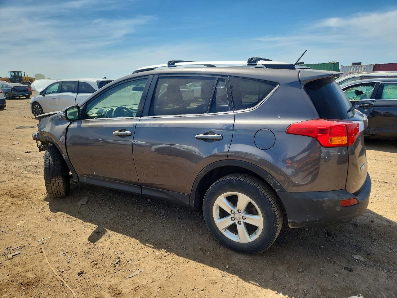 2013 Toyota Rav4 Xle Gray vin: JTMWFREV5D5003695