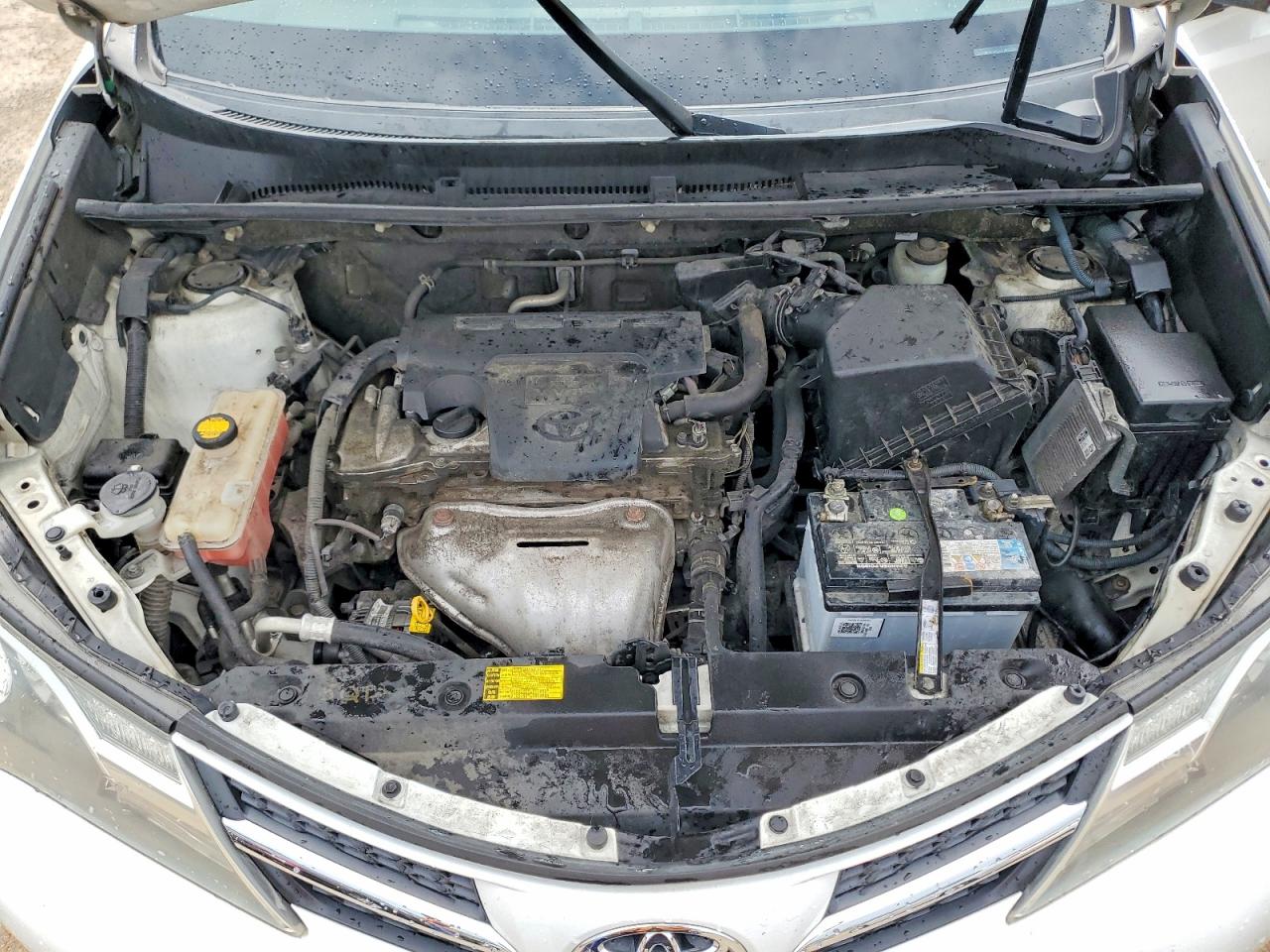 2013 Toyota Rav4 Xle White vin: JTMWFREV5D5004734