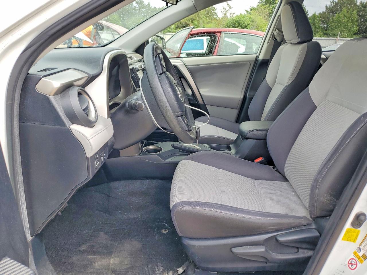 2013 Toyota Rav4 Xle White vin: JTMWFREV5D5004734