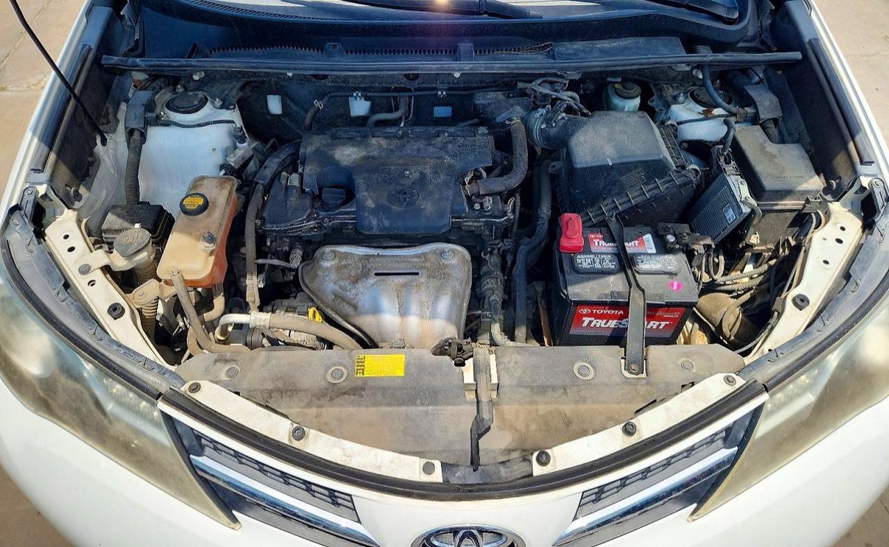 2013 Toyota Rav4 Xle White vin: JTMWFREV5D5008833