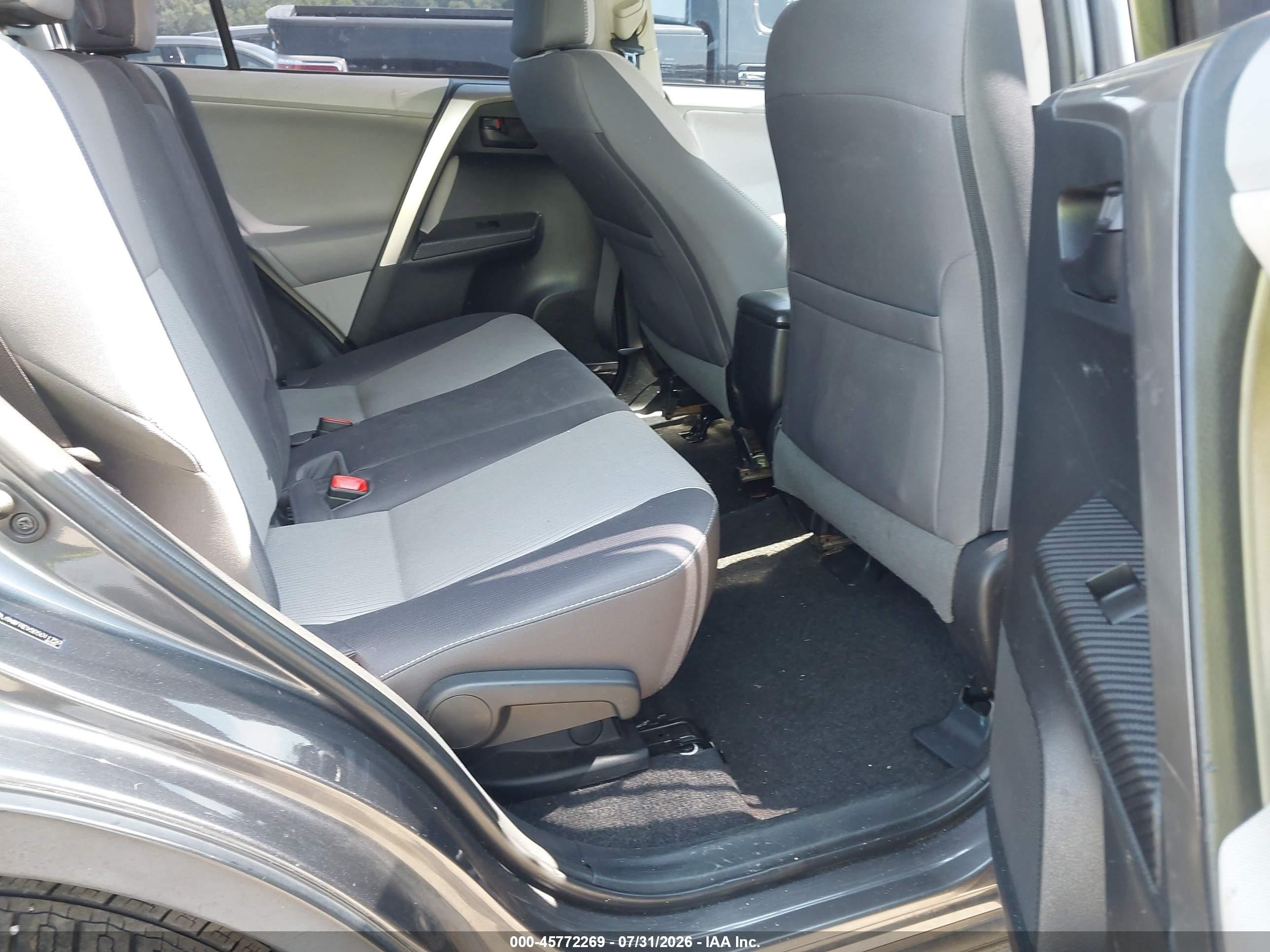 2013 Toyota Rav4 Xle Gray vin: JTMWFREV5D5011750