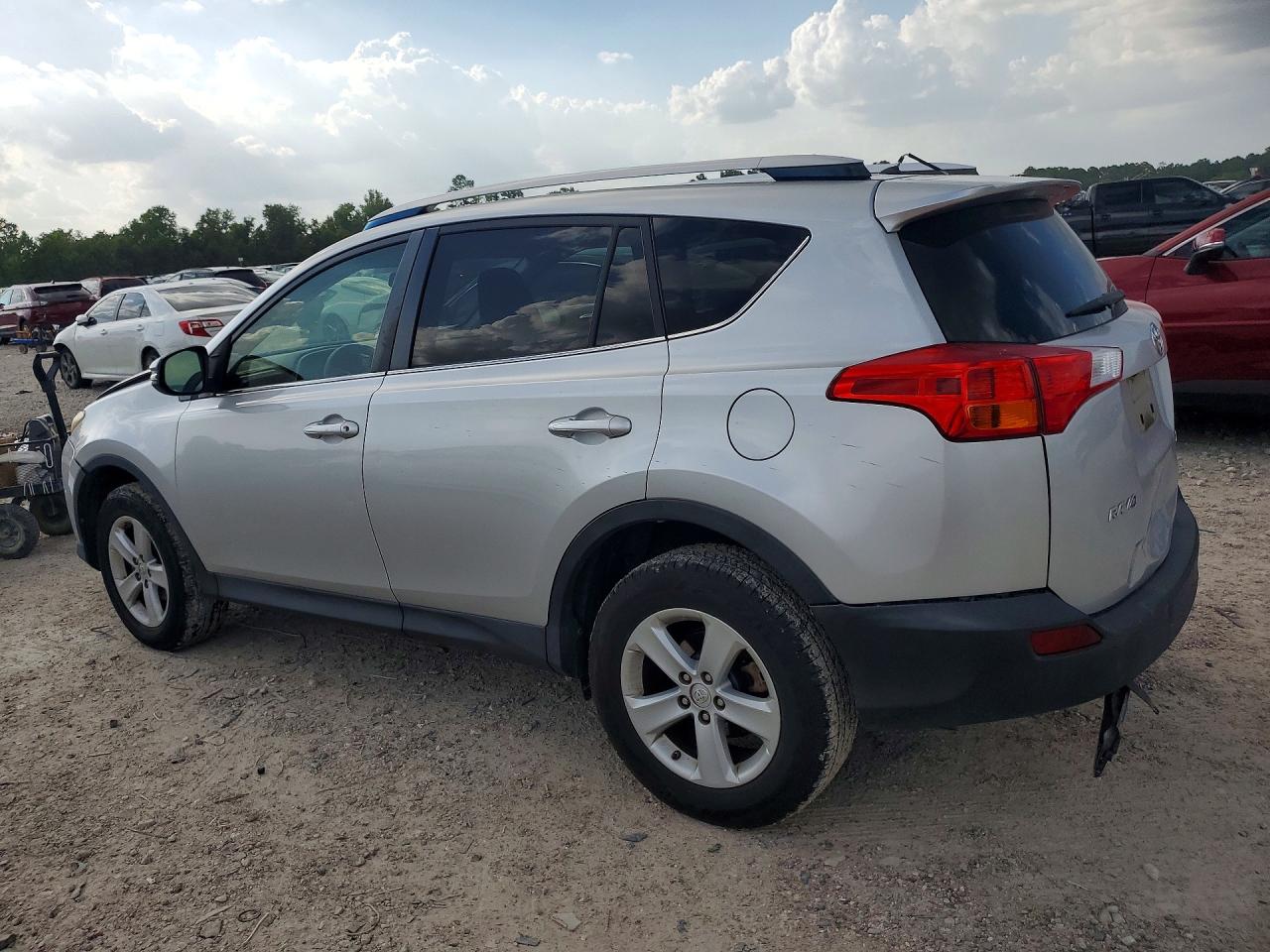 2013 Toyota Rav4 Xle Silver vin: JTMWFREV5DD009406