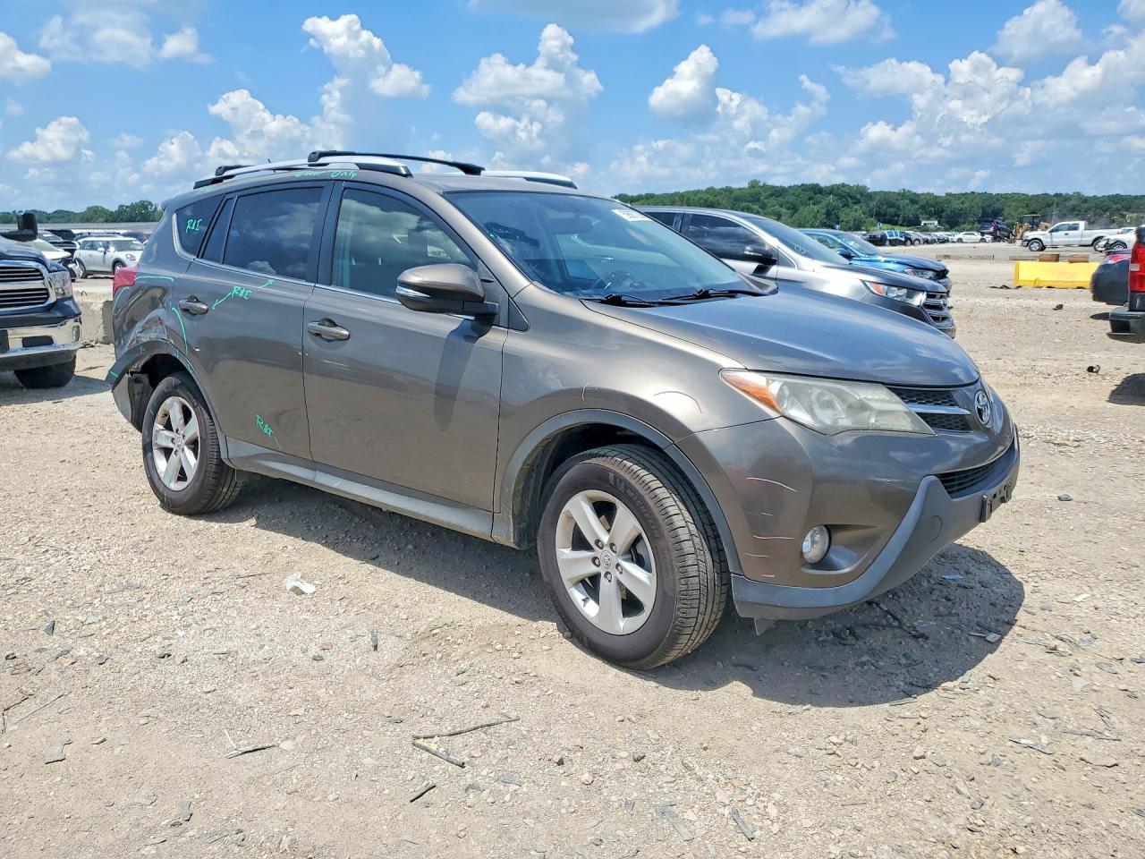 2014 Toyota Rav4 Xle Gray vin: JTMWFREV5ED035229