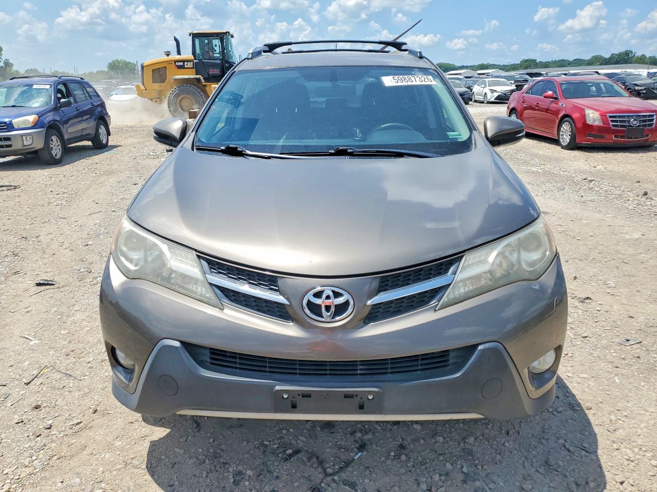 2014 Toyota Rav4 Xle Gray vin: JTMWFREV5ED035229