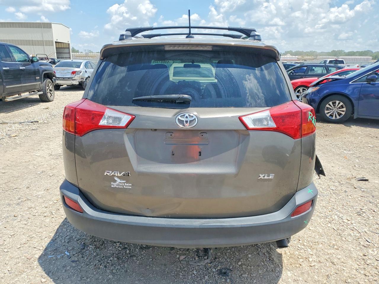 2014 Toyota Rav4 Xle Gray vin: JTMWFREV5ED035229