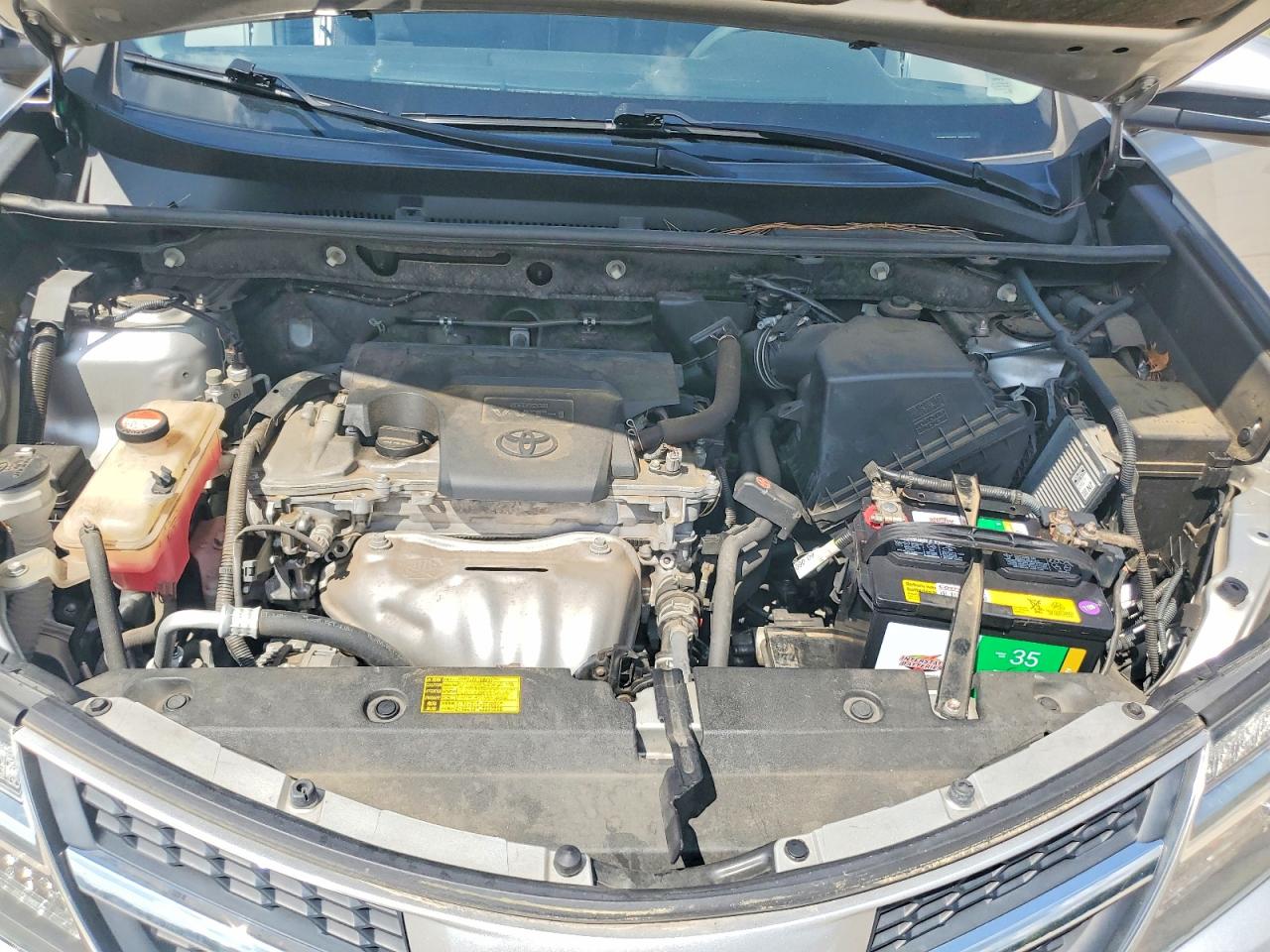 2014 Toyota Rav4 Xle Silver vin: JTMWFREV5EJ022787