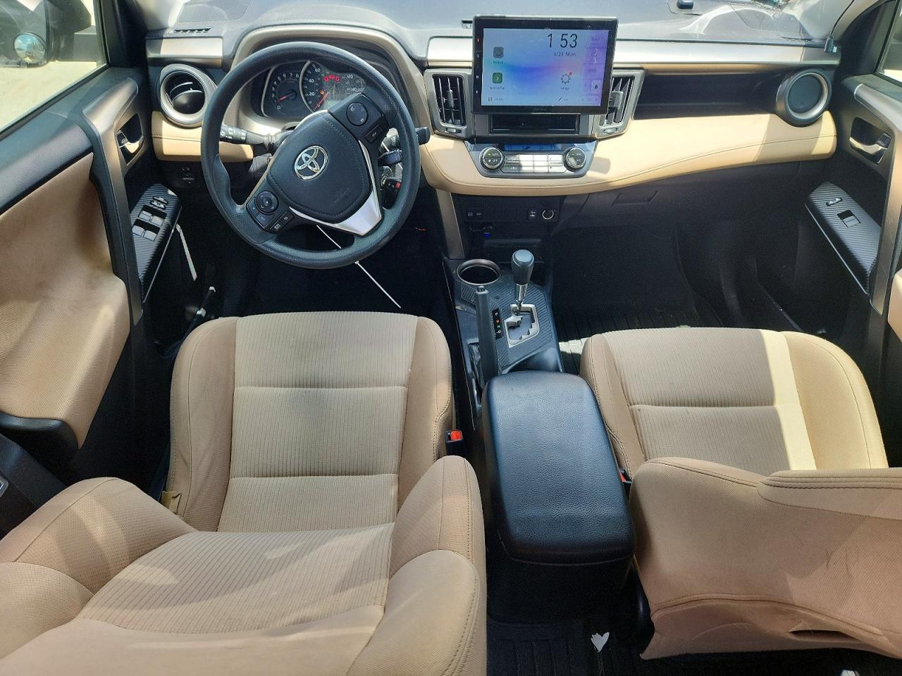 2015 Toyota Rav4 Xle Brown vin: JTMWFREV5FD073710