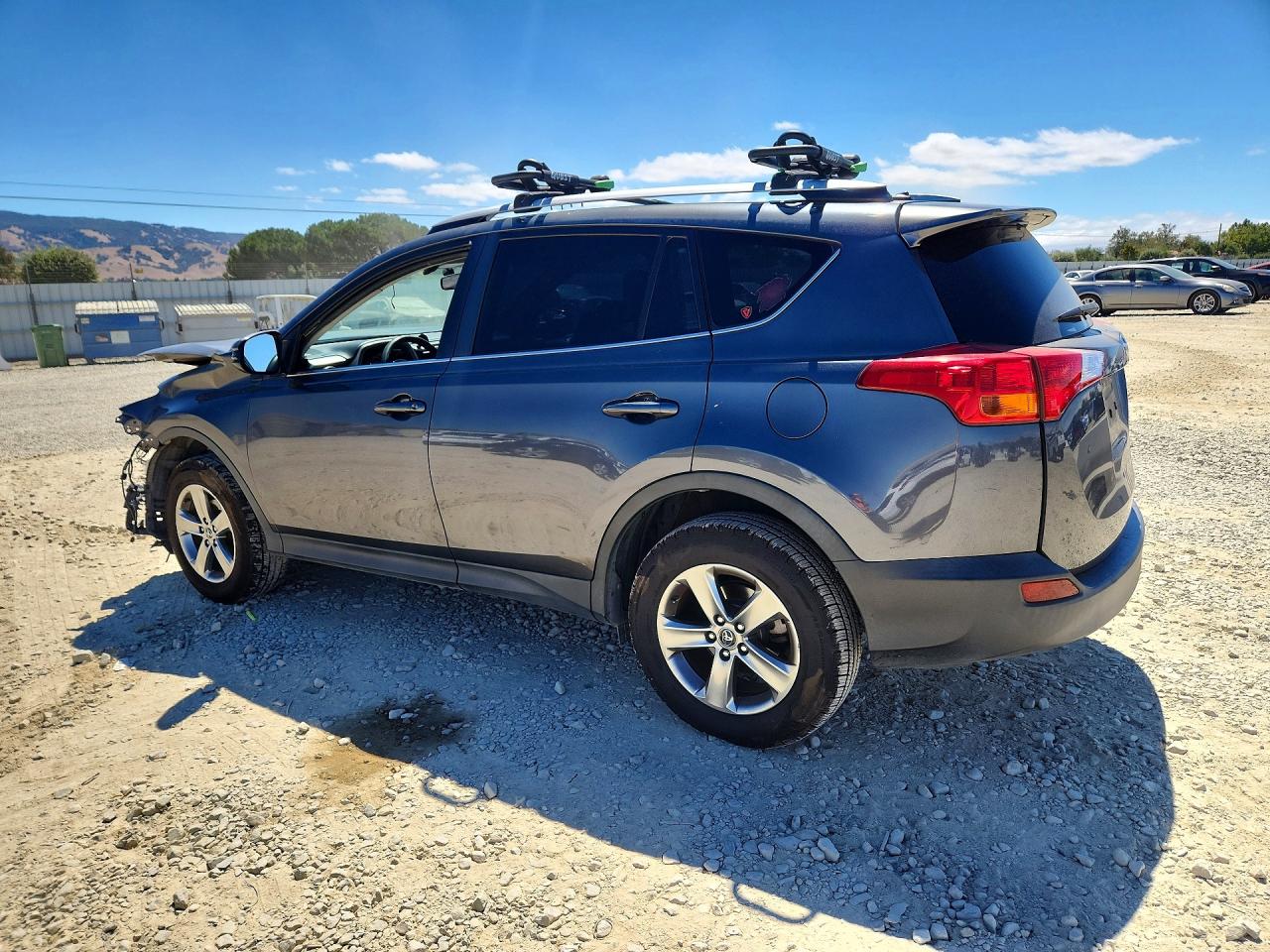 2015 Toyota Rav4 Xle Gray vin: JTMWFREV5FD075196
