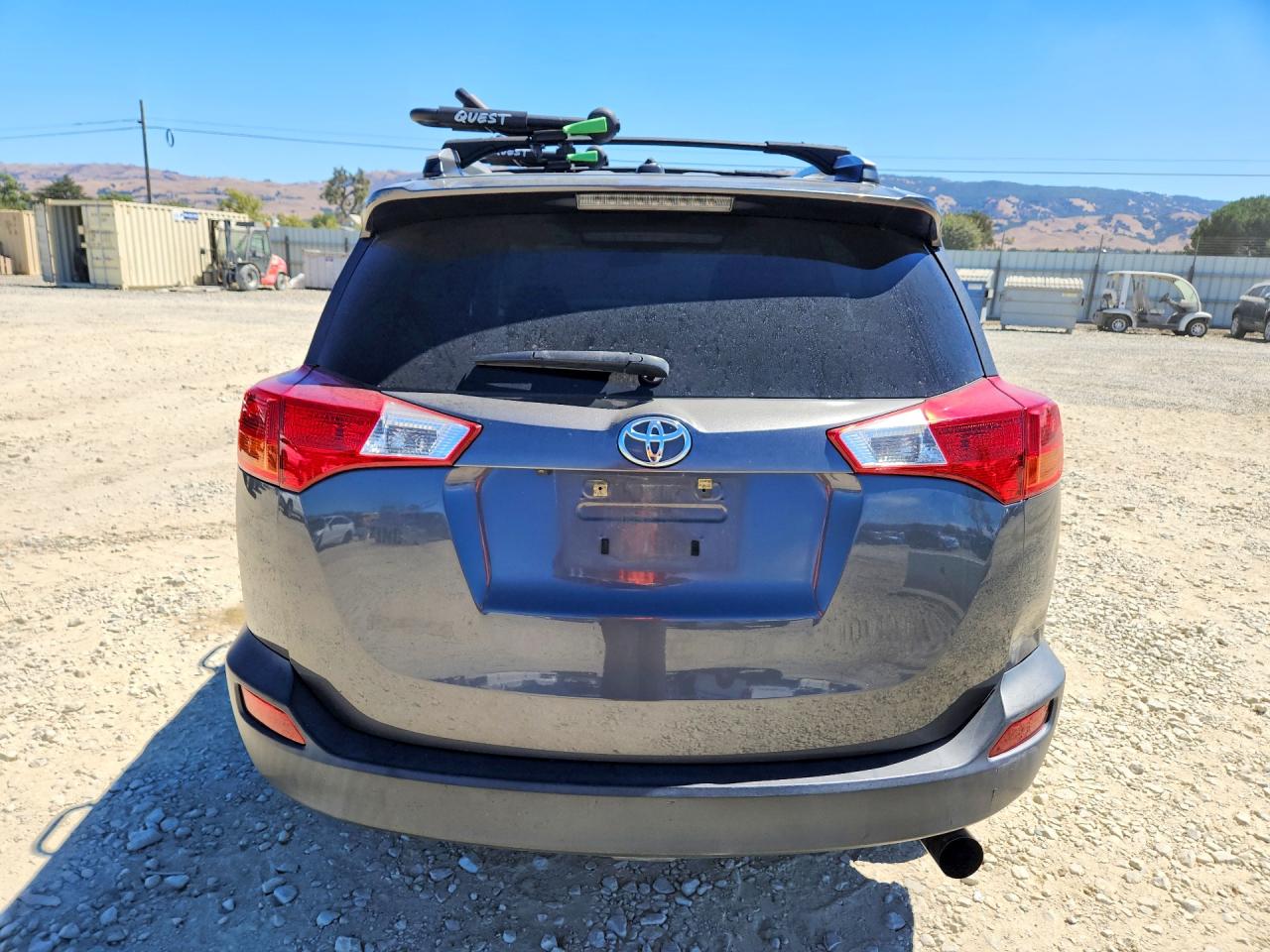 2015 Toyota Rav4 Xle Gray vin: JTMWFREV5FD075196