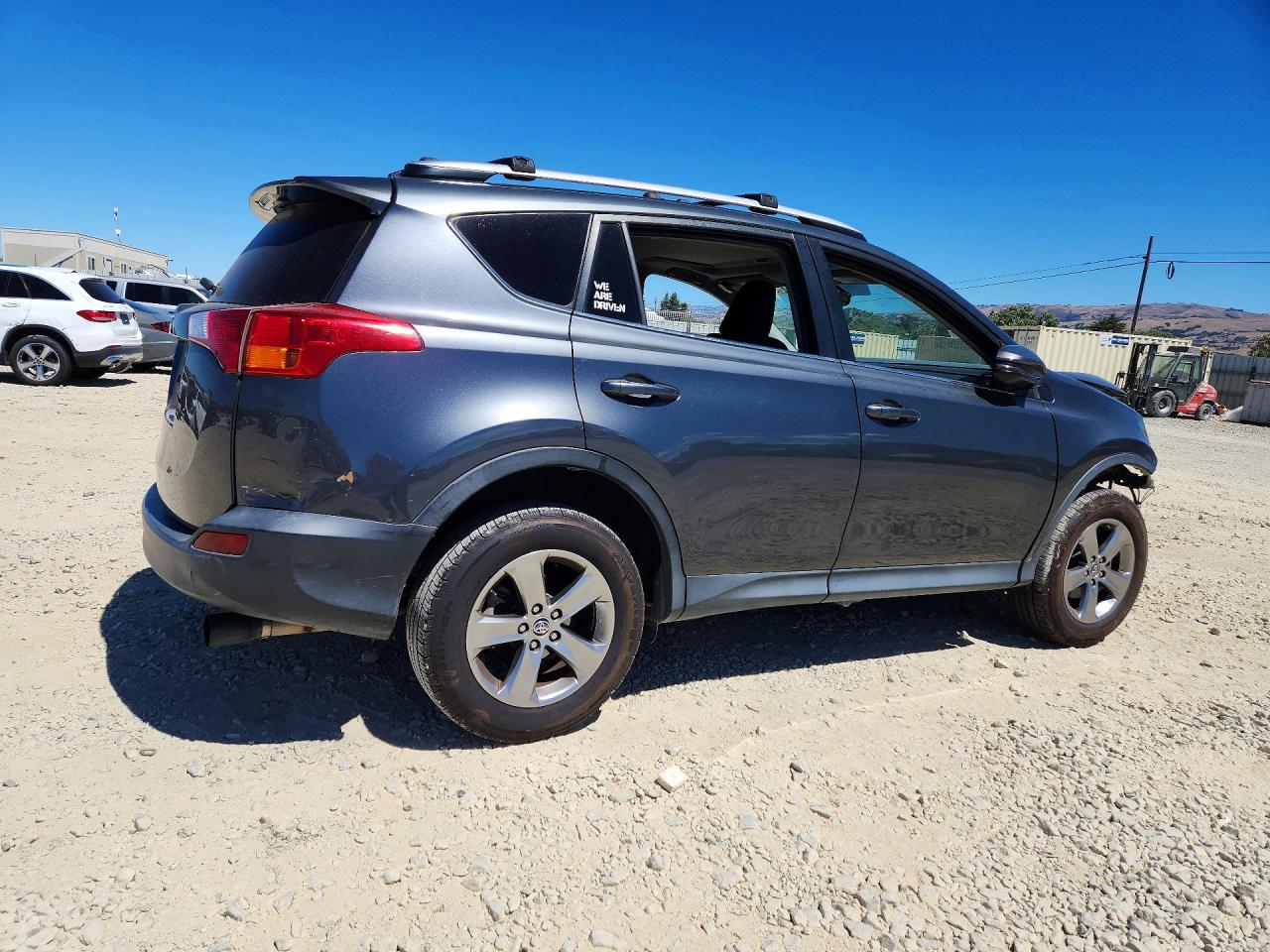 2015 Toyota Rav4 Xle Gray vin: JTMWFREV5FD075196