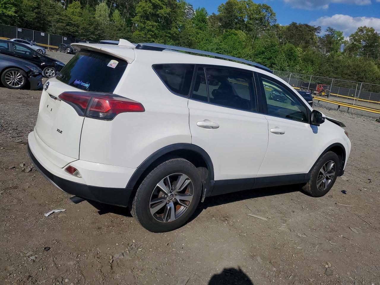 2016 Toyota Rav4 Xle White vin: JTMWFREV5GJ071751