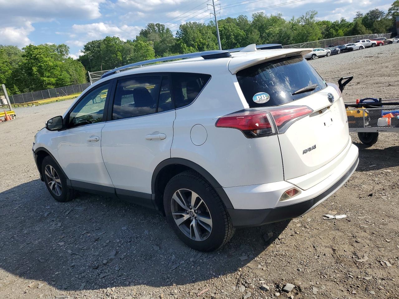 2016 Toyota Rav4 Xle White vin: JTMWFREV5GJ071751