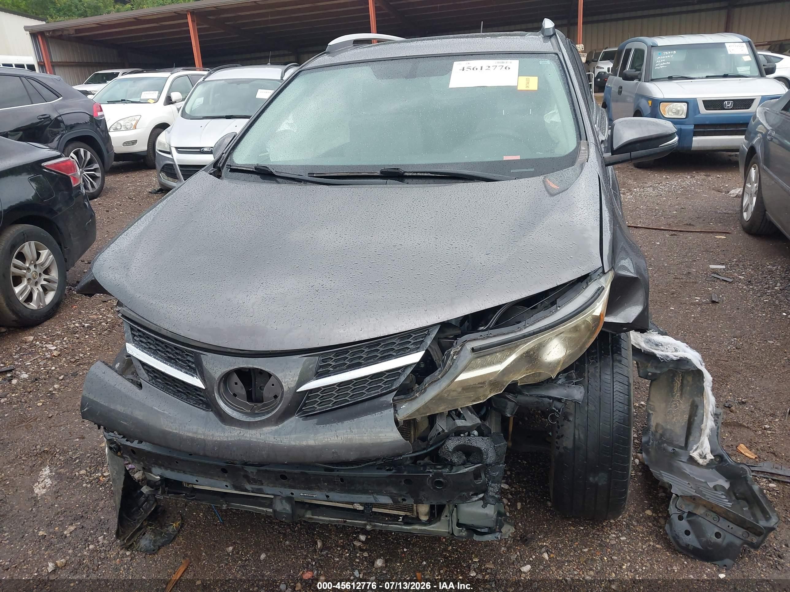 2013 Toyota Rav4 Xle Черный vin: JTMWFREV6D5014818
