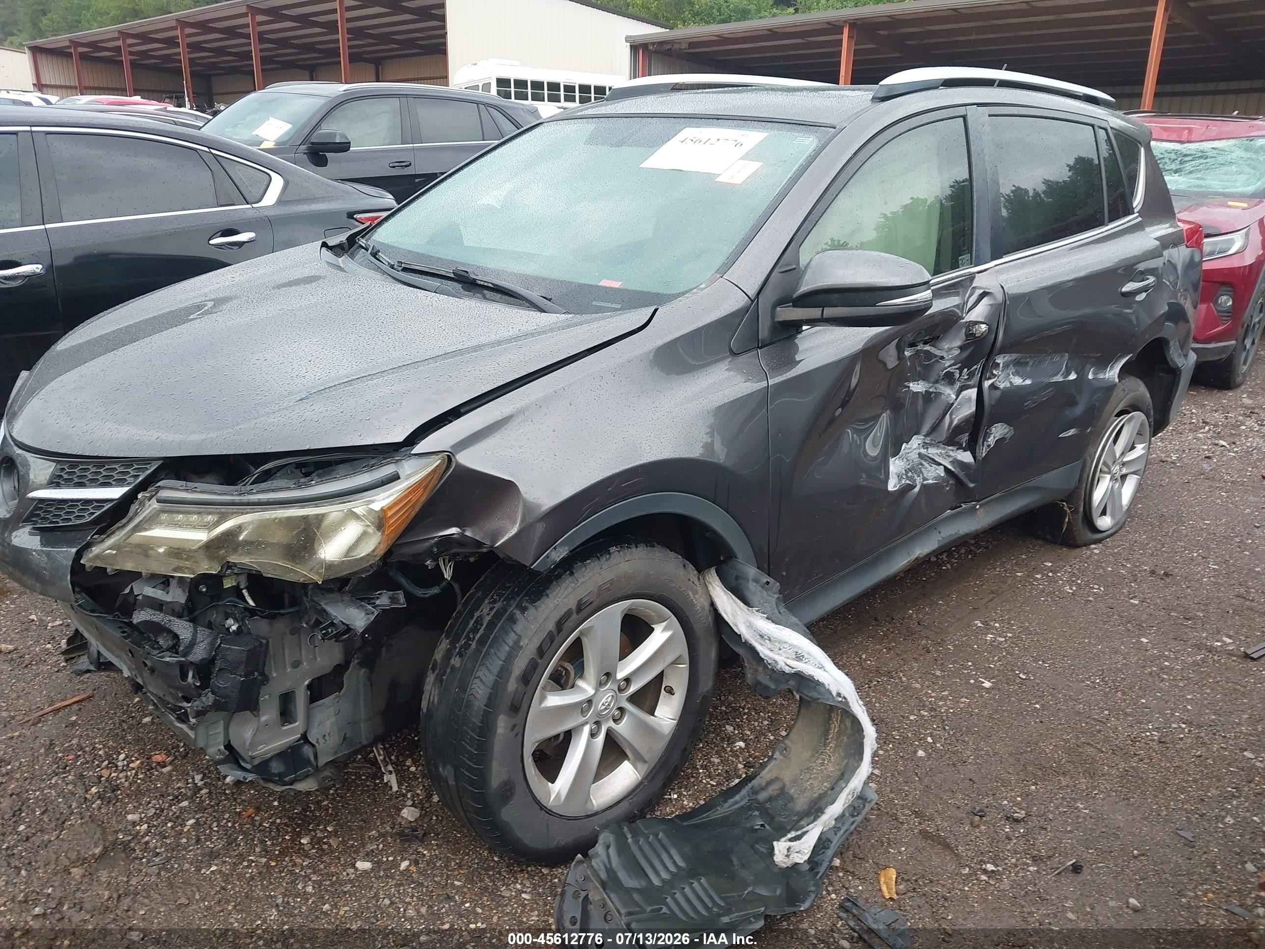 2013 Toyota Rav4 Xle Черный vin: JTMWFREV6D5014818