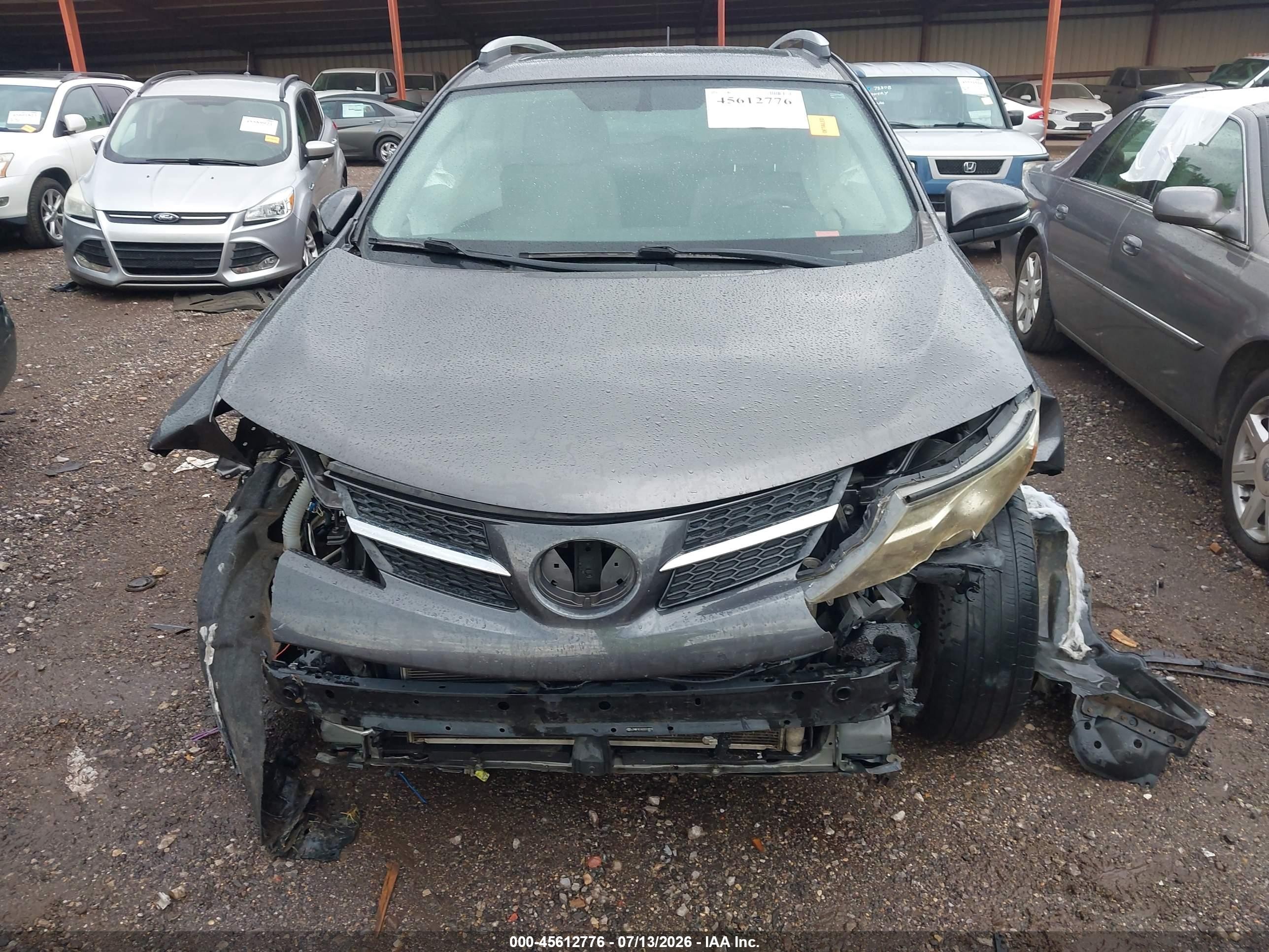 2013 Toyota Rav4 Xle Черный vin: JTMWFREV6D5014818