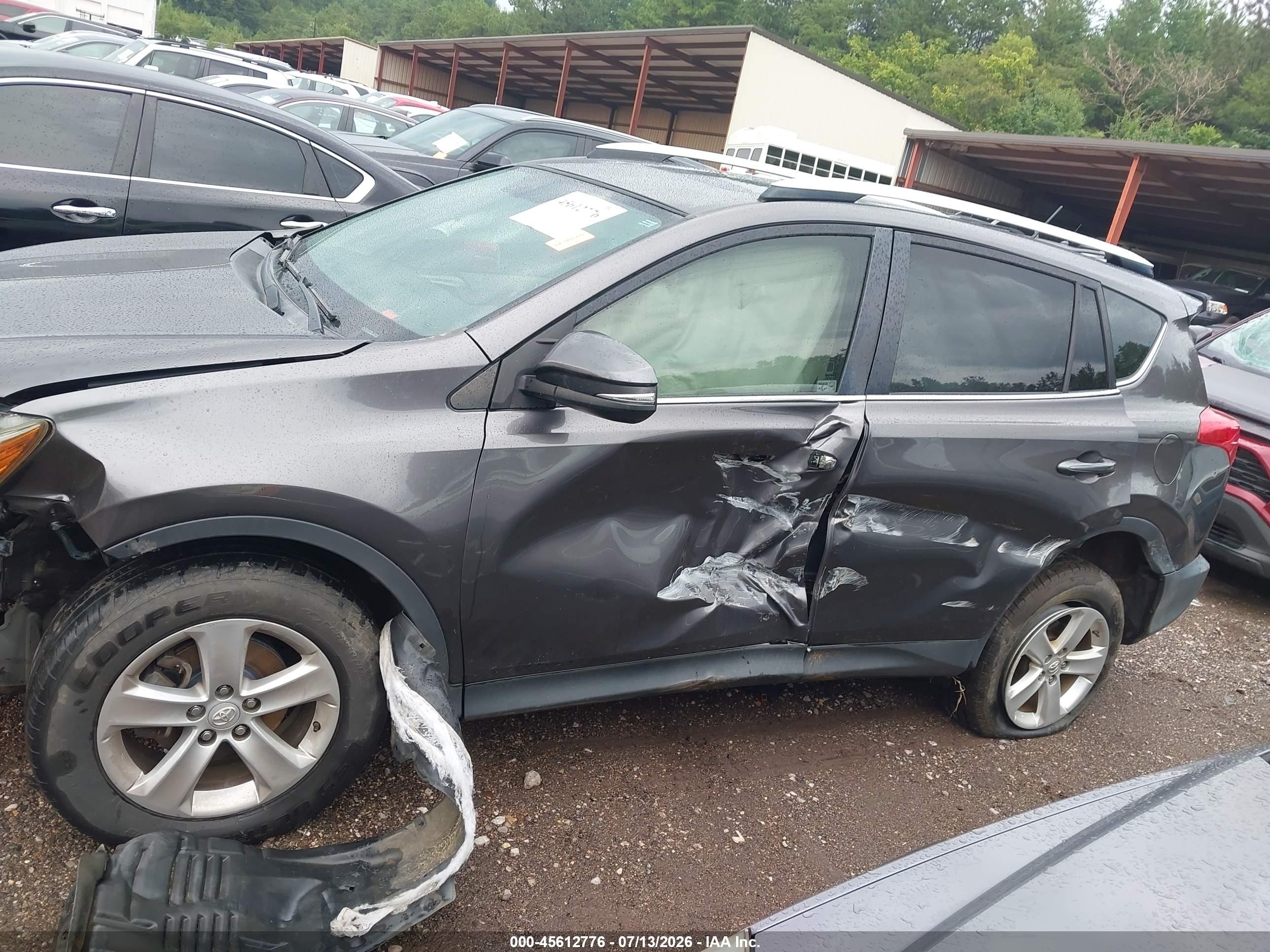 2013 Toyota Rav4 Xle Черный vin: JTMWFREV6D5014818