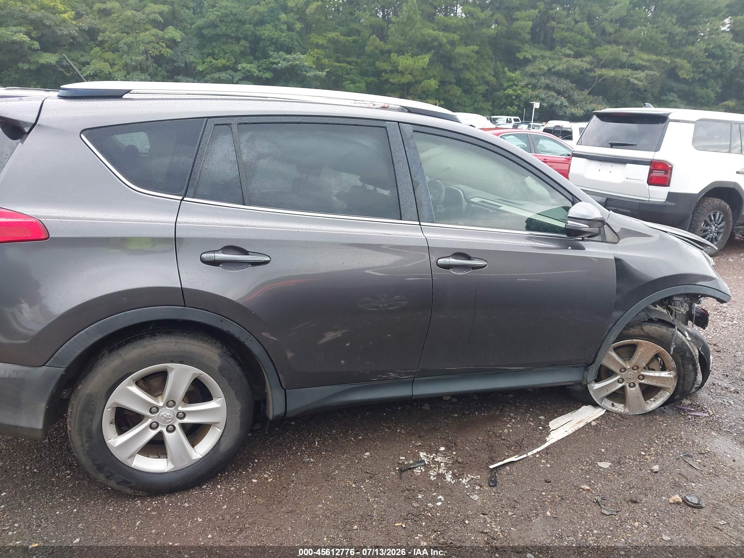 2013 Toyota Rav4 Xle Черный vin: JTMWFREV6D5014818